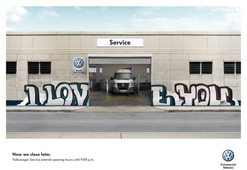 Volkswagen Service, агентство DDB