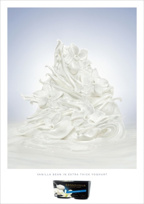 Рекламные стенды JCDecaux и Fonterra Connoisseur Yoghurt