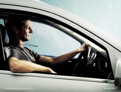Mercedes-Benz M-Class, дорога, агентство RAREcreativethinking