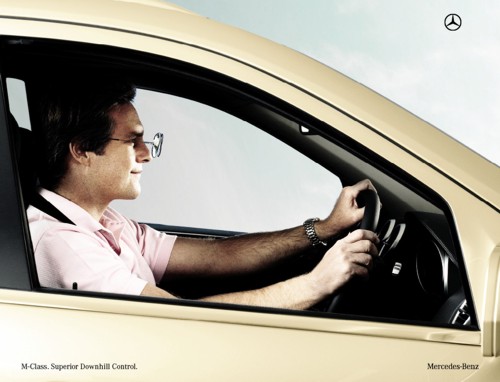 Mercedes-Benz M-Class, дорога, агентство RAREcreativethinking