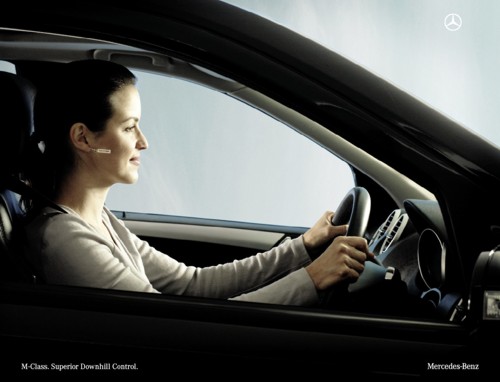 Mercedes-Benz M-Class, дорога, агентство RAREcreativethinking