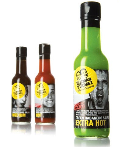 Фастфуд, упака, креатив, австралийская компания The Creative Method, мексиканский фастфуд Guzman u Gomez