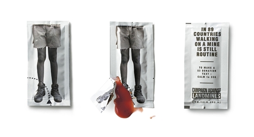 одноразовый кетчупй от Publicis Mojo