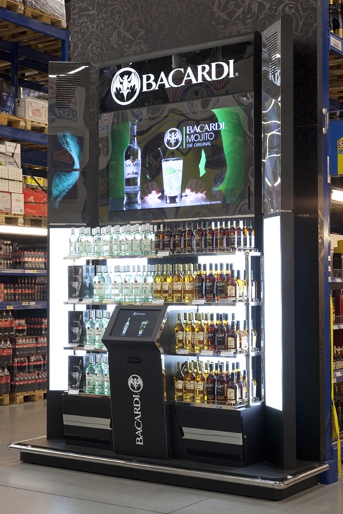стенд для Bacardi
