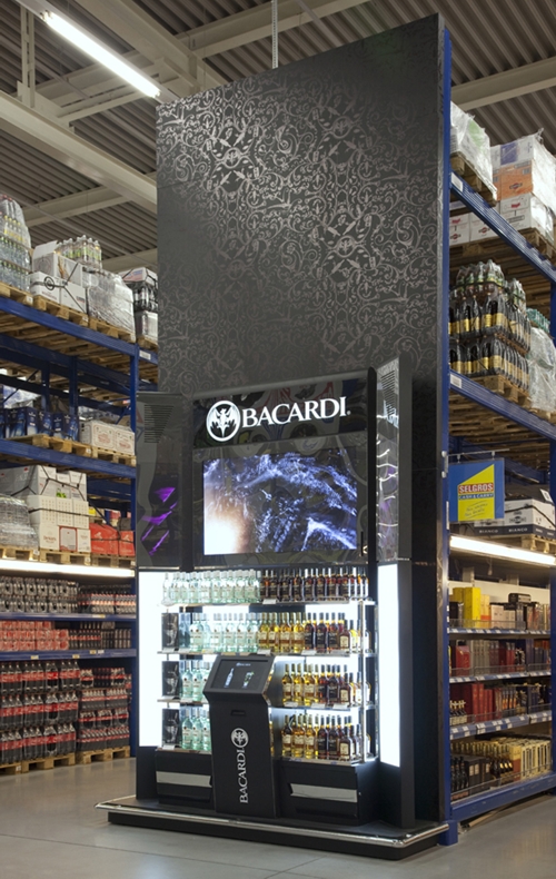 стенд для Bacardi