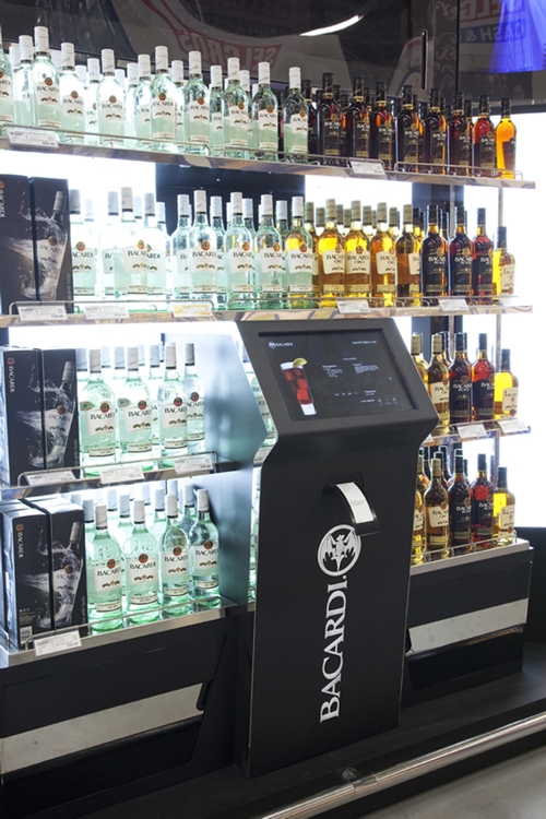 стенд для Bacardi