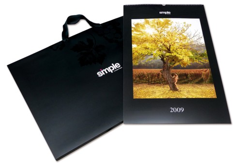 Календарь для виноторговой кампании Simple