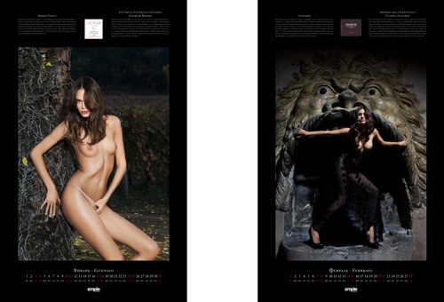 Календарь для виноторговой кампании Simple