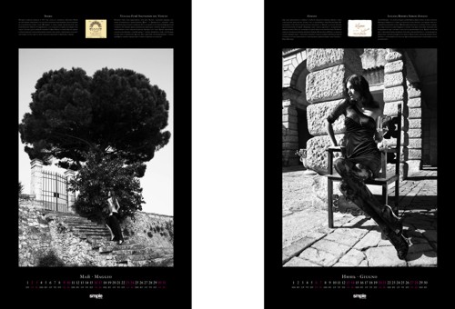 Календарь для виноторговой кампании Simple