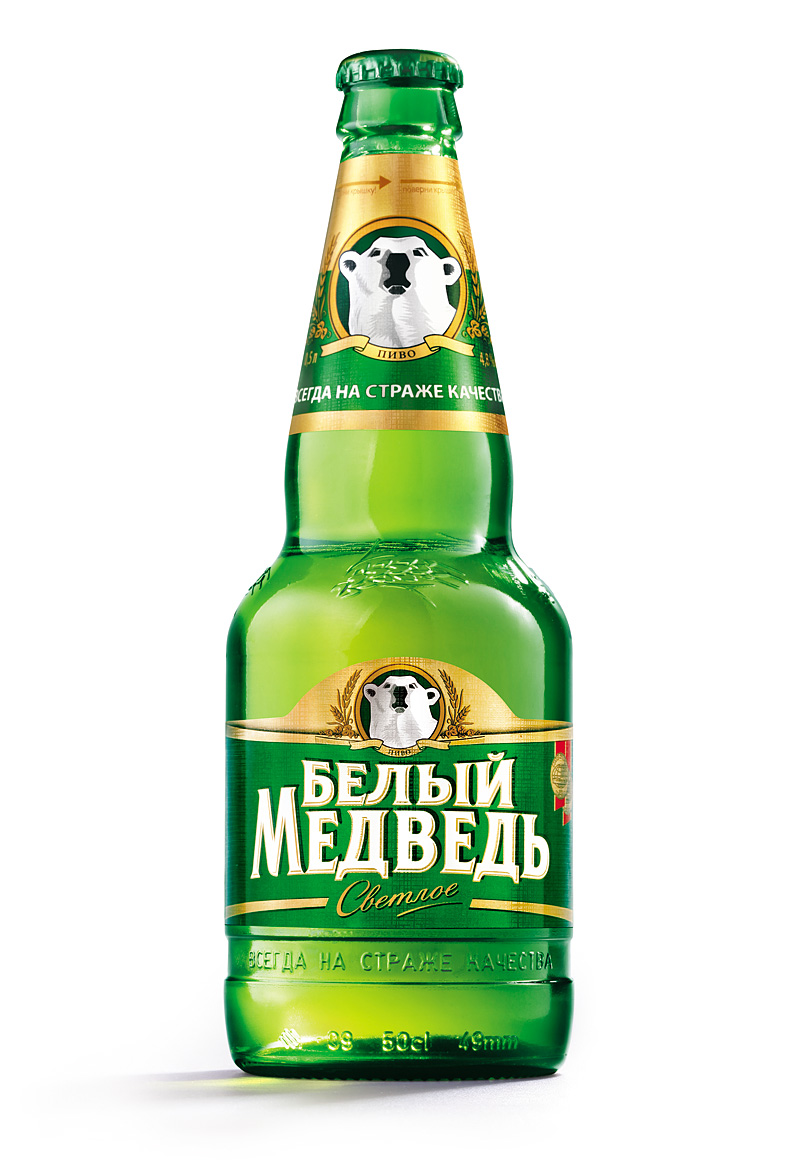Пиво Белый медведь бут 2л купить оптом OptPivo