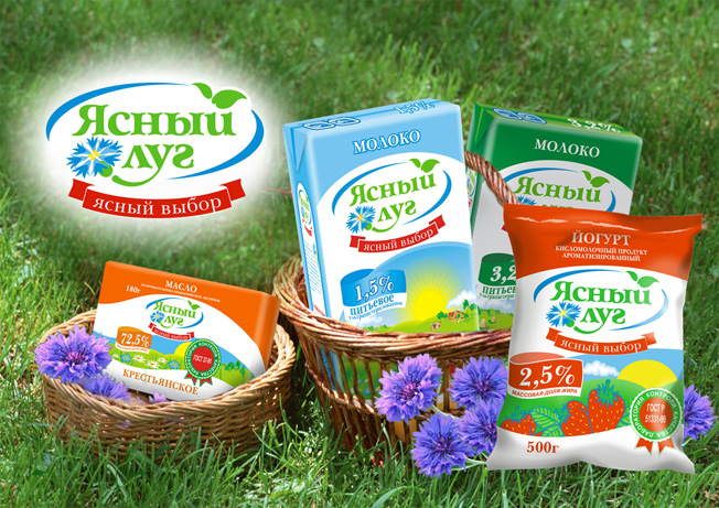 Обновленная упаковка "Ясный луг"