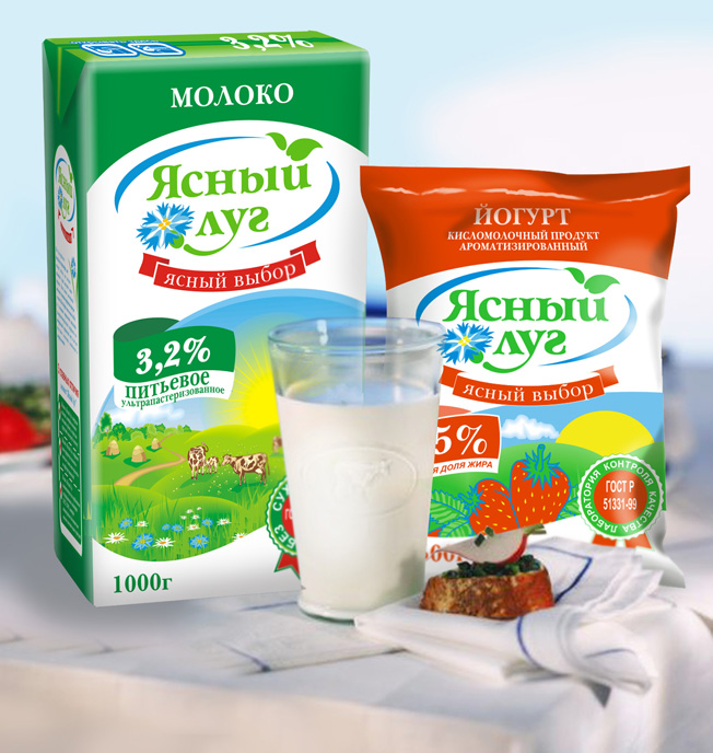 Обновленная упаковка "Ясный луг"