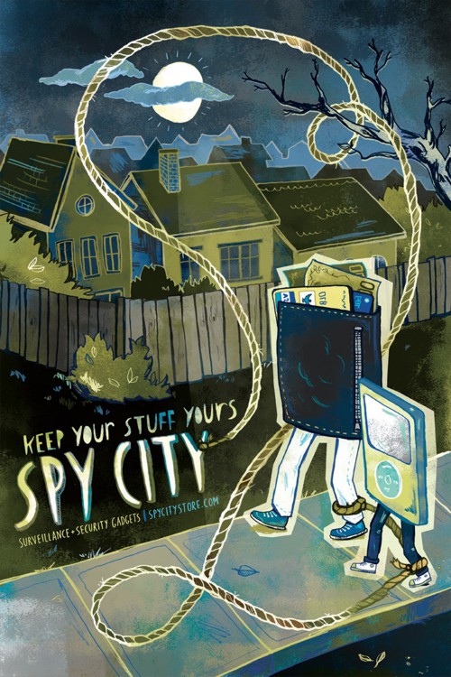 Джеймс Бонд, Spy City, Ванкувер, магазин, Калгари, шпионский супермаркет, Янг Флеминг