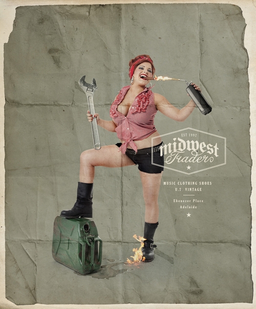 Рекламный принт Midwest Trader