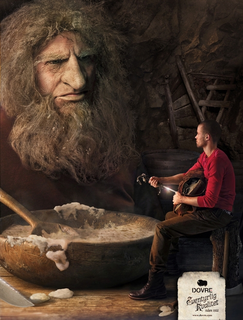 Рекламный принт одежды Dovre