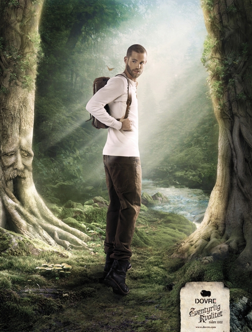 Рекламный принт одежды Dovre