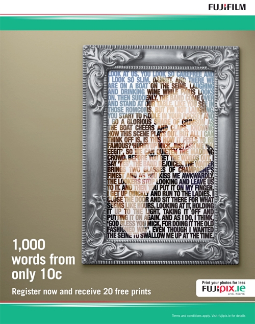 кампания Bloom для ирландской сети фотостудий Fujipix