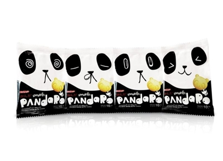 Панды, воплощенные в печенье