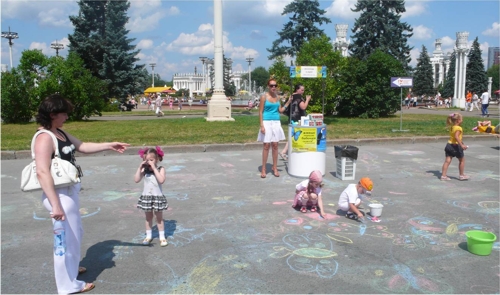 брендированные кормушки, ВДНХ