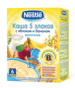 Nestle и ID Partment , детские каши, Нестле,