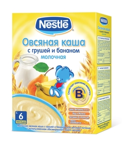 Nestle и ID Partment , детские каши, Нестле,
