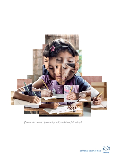 реклама оператора связи Movistar