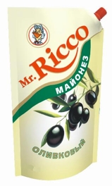 Старая упаковка майонеза Mr.Ricco Оливковый