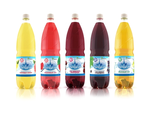 Старые 5 бутылок Липецкая