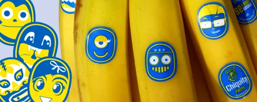 Веселые бананы Chiquita