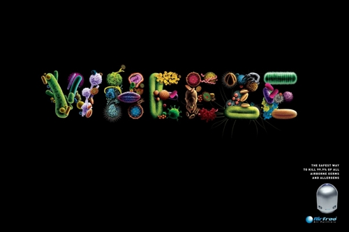 Реклама очистителей воздуха Airfree