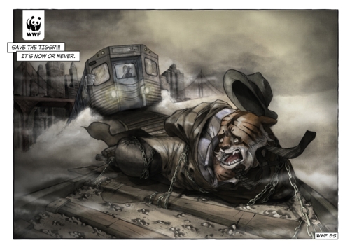 WWF в стиле нуар-комикса