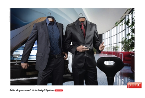 Принт одежды Parx