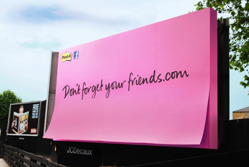 Реклама Post-it Note