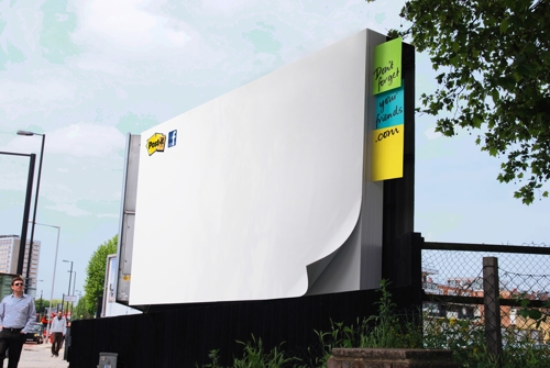 Реклама Post-it Note