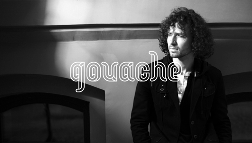 новый логотип музыкальной группы GOUACHE, Юрко Гуцуляк