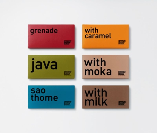 Дизайн упаковки испанской Chocolat Factory от Ruiz+Company