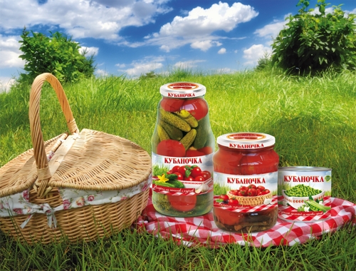 Овощные истории Кубаночки в дизайне от Simplepack