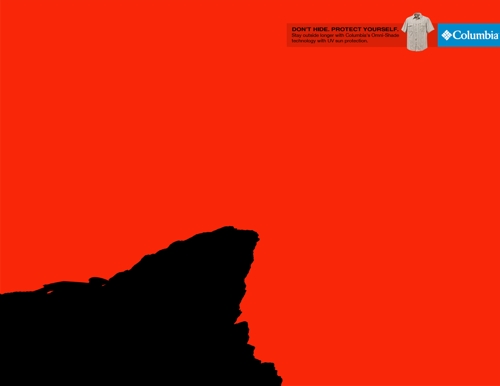 Новая реклама одежды Omni-Shade, Columbia