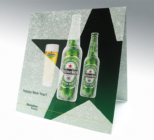 «Хейнекен» заказал FISHKEY дизайн к Новому году