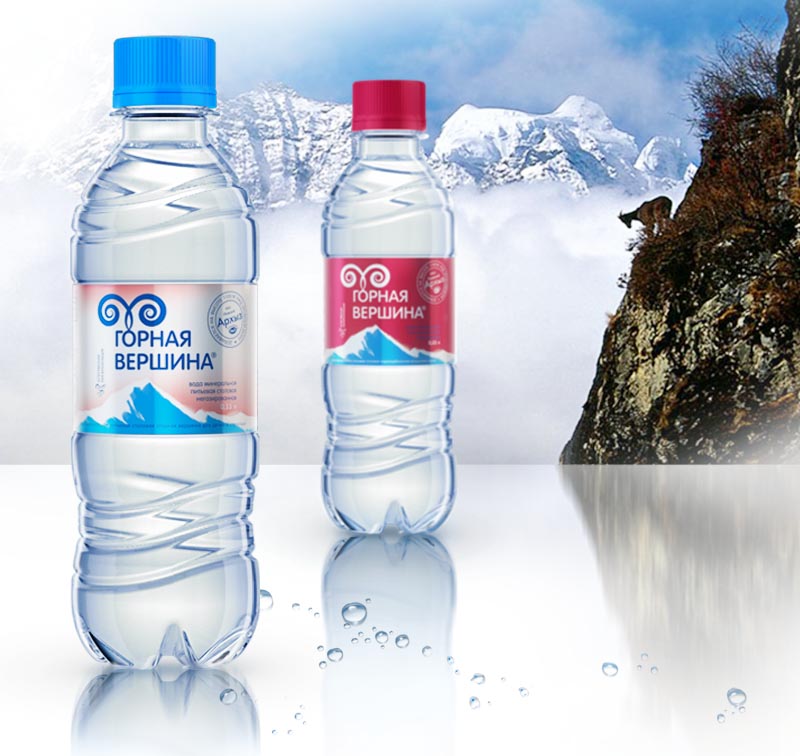 Горная питьевая вода. Горная вершина Аквалайн. Питьевая вода бренды. Питьевая вода марки «Горная вершина». Горная минеральная вода.