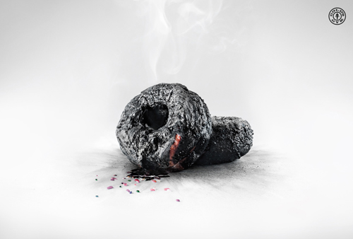 Сгоревший фаст-фуд зовет в Gold's Gym