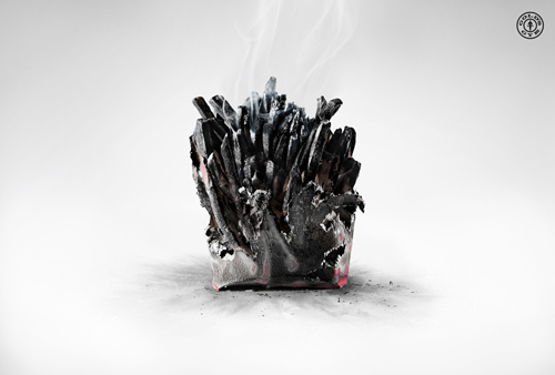 Сгоревший фаст-фуд зовет в Gold's Gym