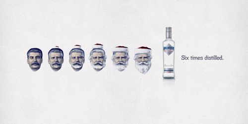 Ogilvy & Mather Украина запускает печатную кампанию для Amundsen Vodka