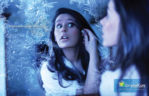 Реклама сантехнической компании CampbellCare