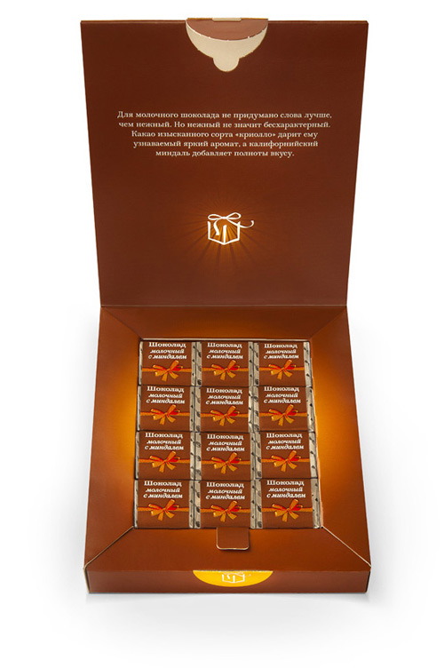 Упаковка шоколада от Студии Артемия Лебедева