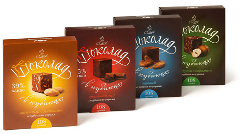 Упаковка шоколада от Студии Артемия Лебедева