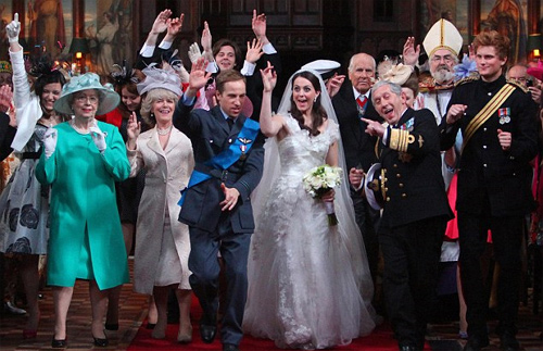 T-Mobile заставил принца Уильяма и Кейт танцевать на свадьбе