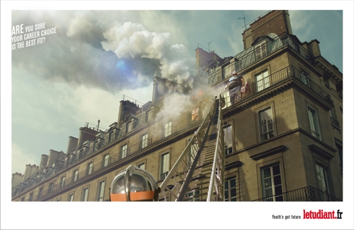 Сайт поиска работы L'Etudiant