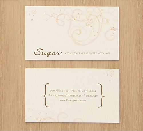 Фирменный стиль "сахарного" кафе в Нью-Йорке