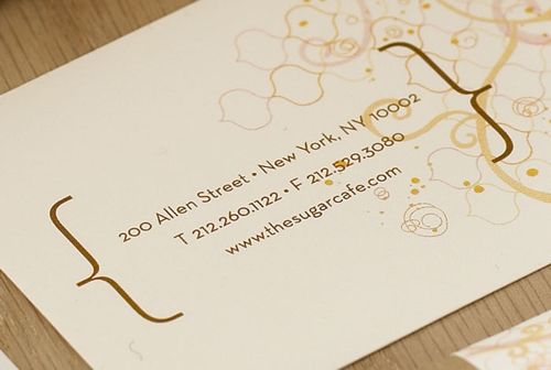 Фирменный стиль "сахарного" кафе в Нью-Йорке